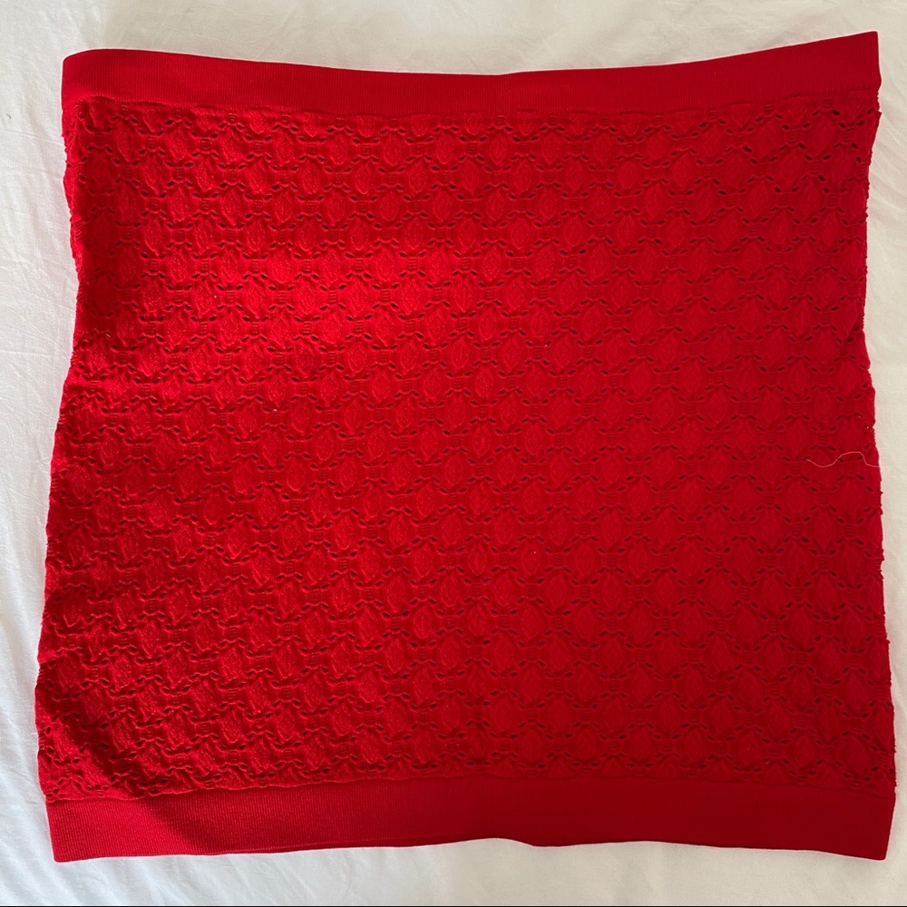 Free People tube top - red